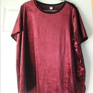 Old navy velvet top
